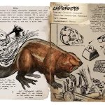 Castoroides from Ark: Survival Ascended
